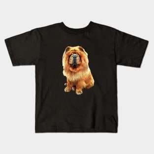 Chow Chow Looking So Cute! Kids T-Shirt